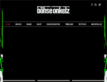 Tablet Screenshot of forum.onkelz.de